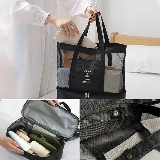 حقيبة الشاطئ الذكية - التهوية والتبريد في تصميم واحد