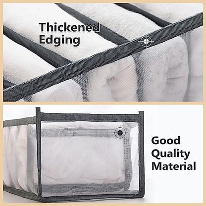 مجموعة منظمات الملابس قابلة للطي 3 قطع