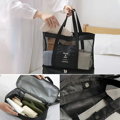 حقيبة الشاطئ الذكية - التهوية والتبريد في تصميم واحد